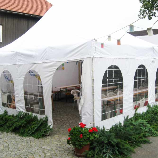 Partyzelt mieten Zeltverleih Martin Richter Pretzschendorf